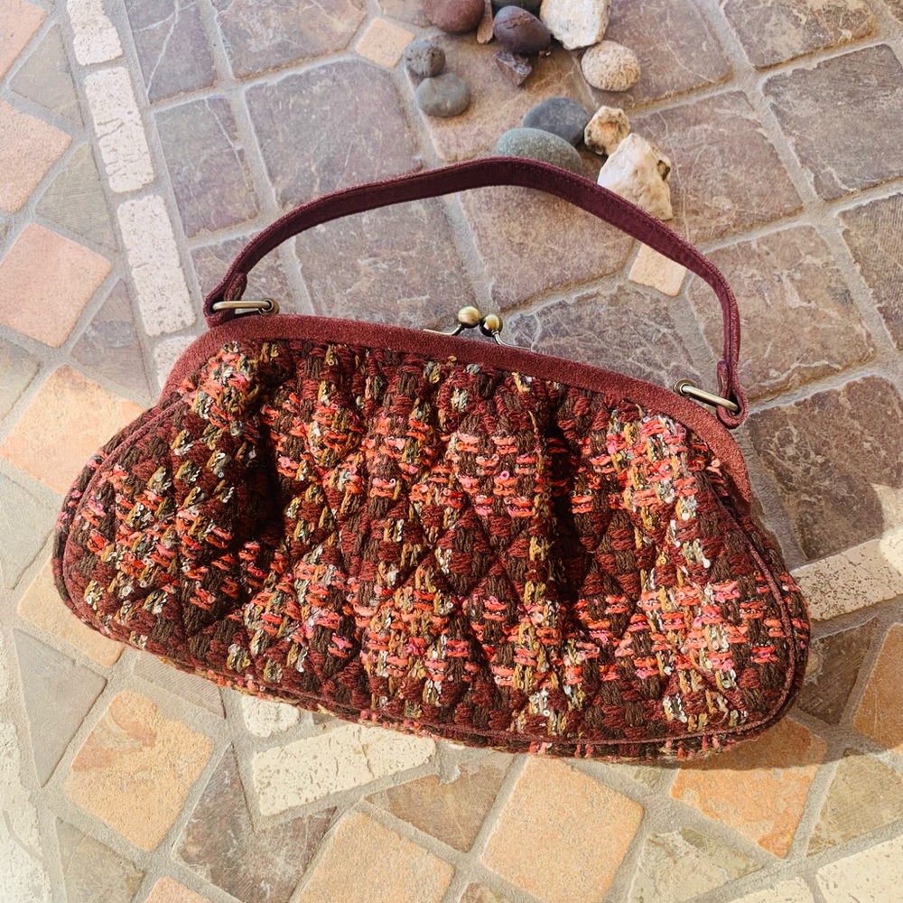 Vera Bradley Annie Kiss Lock purse